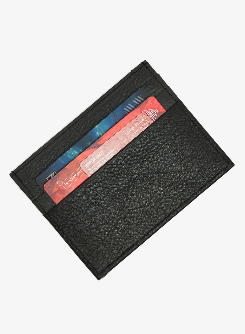 روبرت وود حافظة بطاقات جلد طبيعي